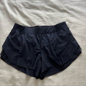 Lululemon shorts size 8 navy blue